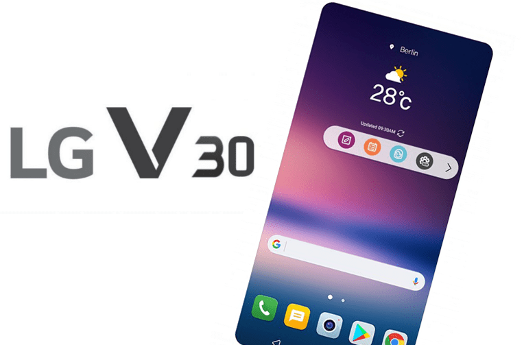 telefon lg v30 nadstavba