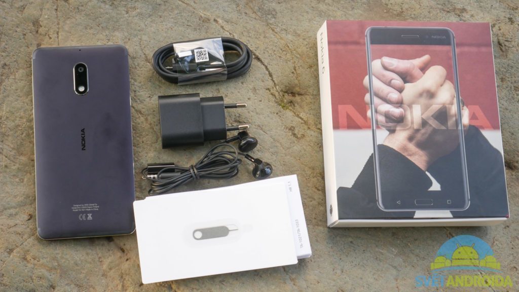 telefon-nokia 6-obsah baleni