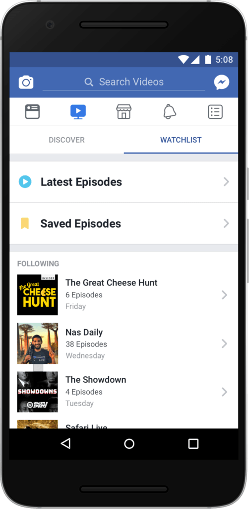 facebook watch