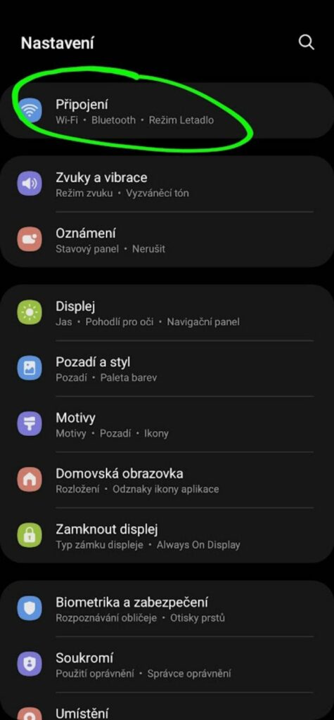 Jak sdílet připojení k Wi-Fi?