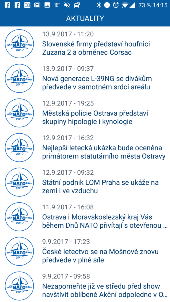 Dny NATO - aktuality