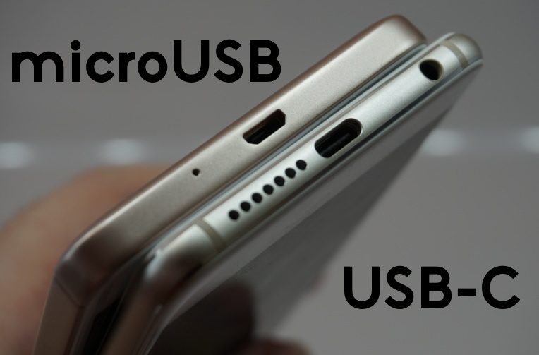 Porovnání konektorů microUSB a USB-C