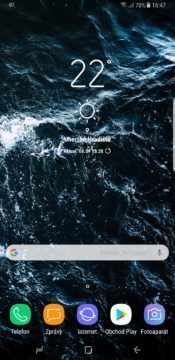 Samsung Galaxy Note 8 launcher