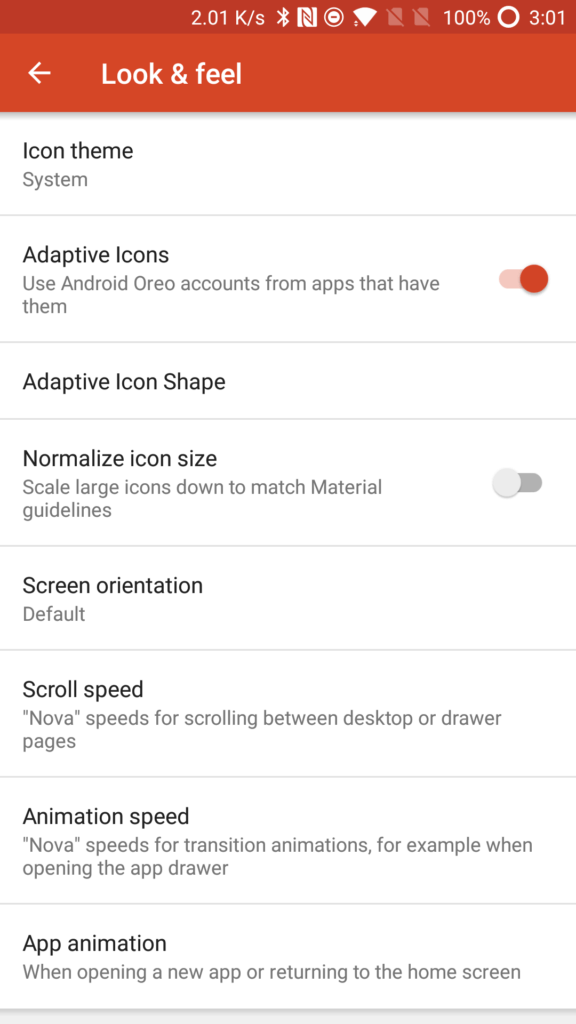 android oreo nova launcher