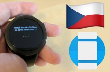 Android Wear 2.0 umí česky! Přináší i náznak Google asistenta v češtině