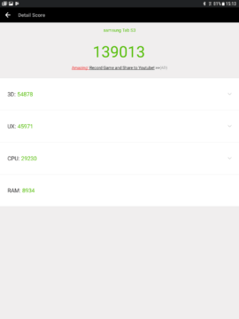 antutu galaxy tab s3