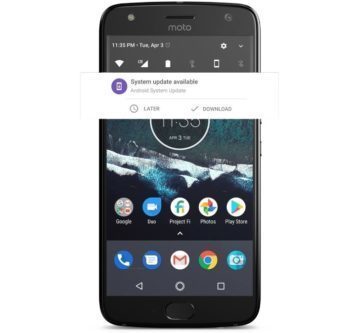 moto x4 android one