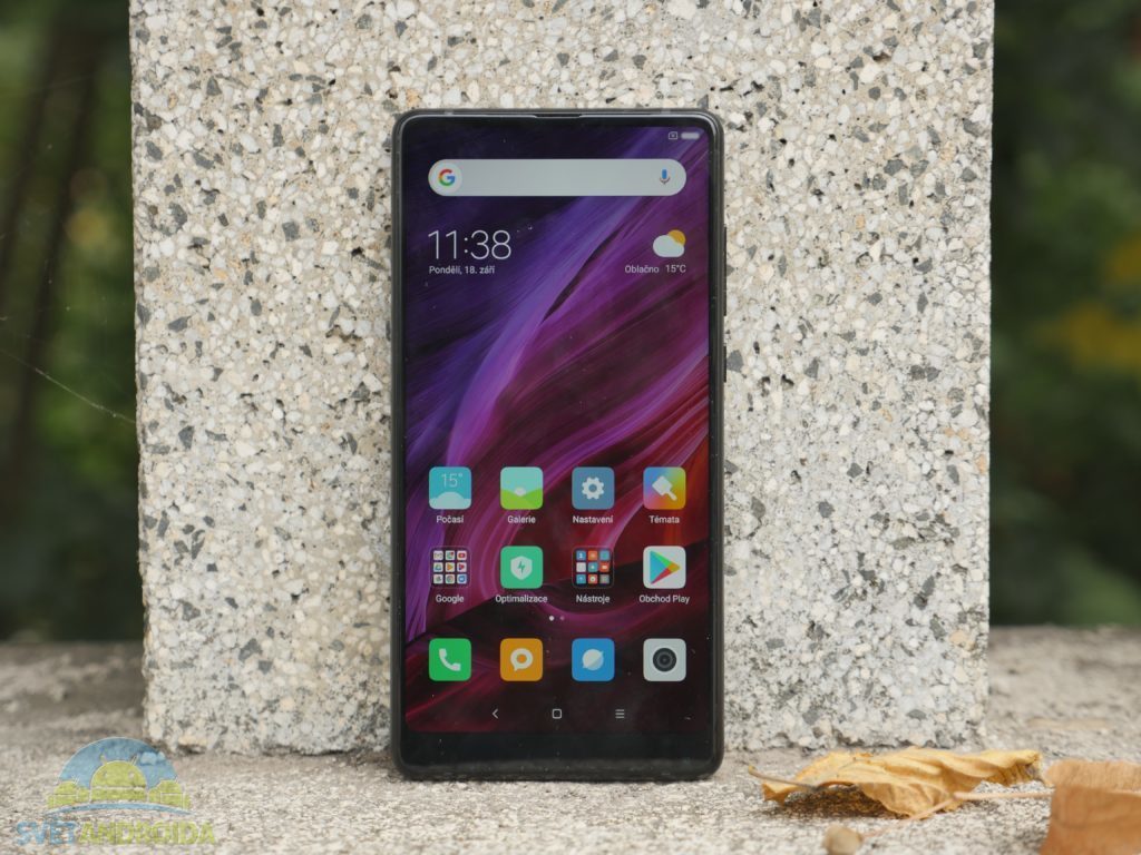 telefon mi mix 2 konstrukce