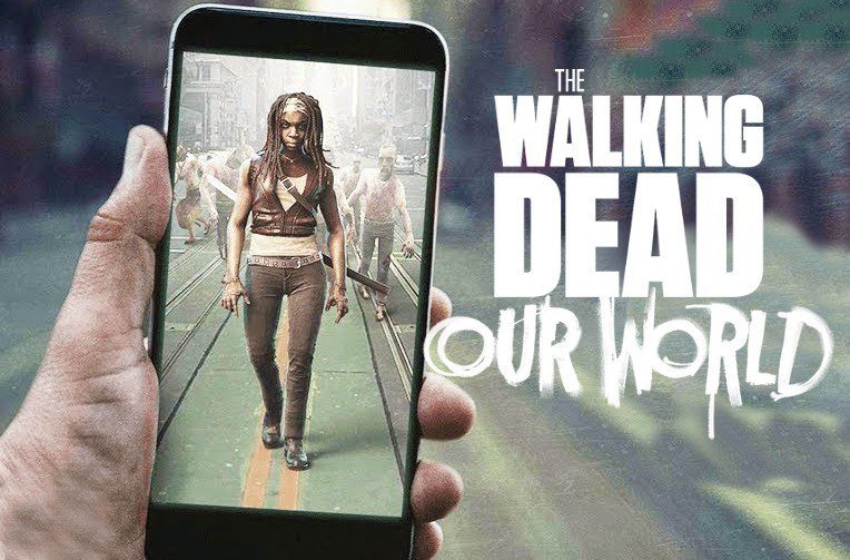 the walking dead our world rozsirena realita hra