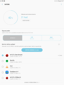 vydrz baterie galaxy tab s3