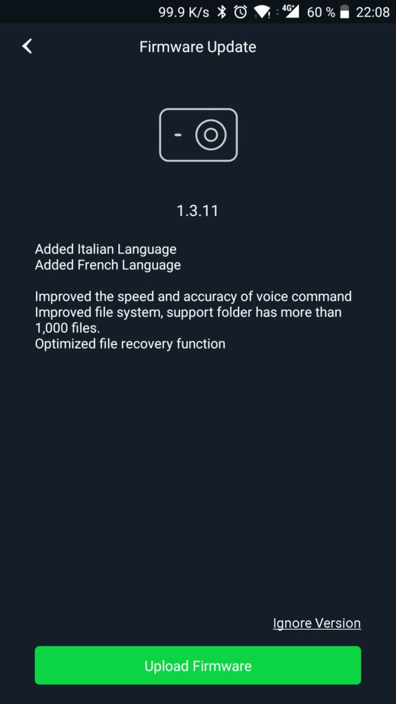 yi 4k+ mobilni aplikace