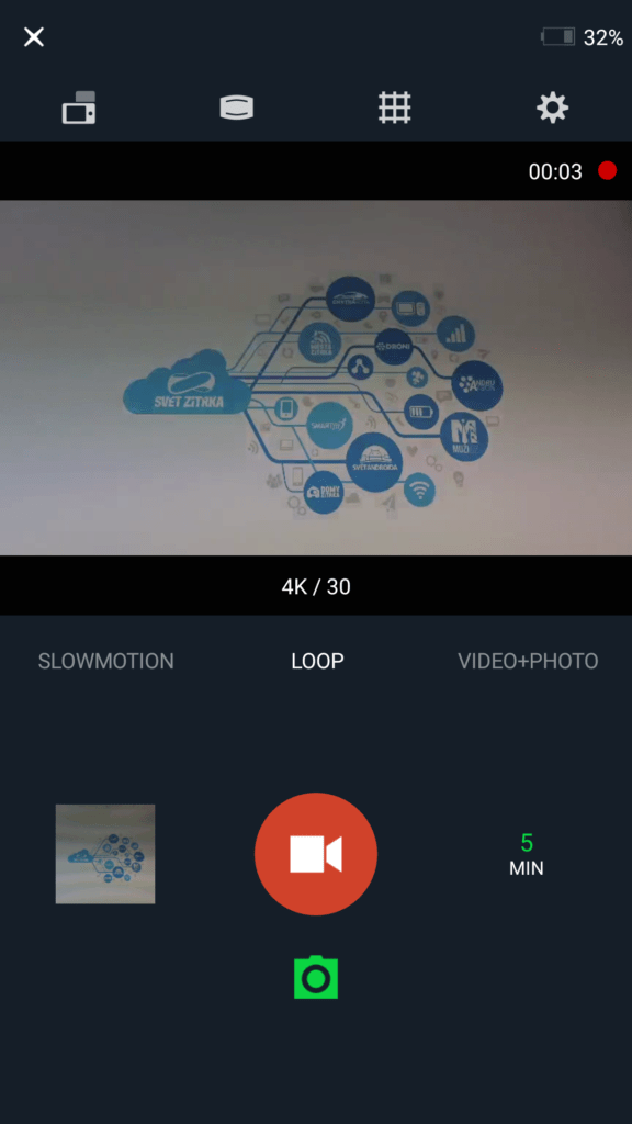 yi 4k+ mobilni aplikace