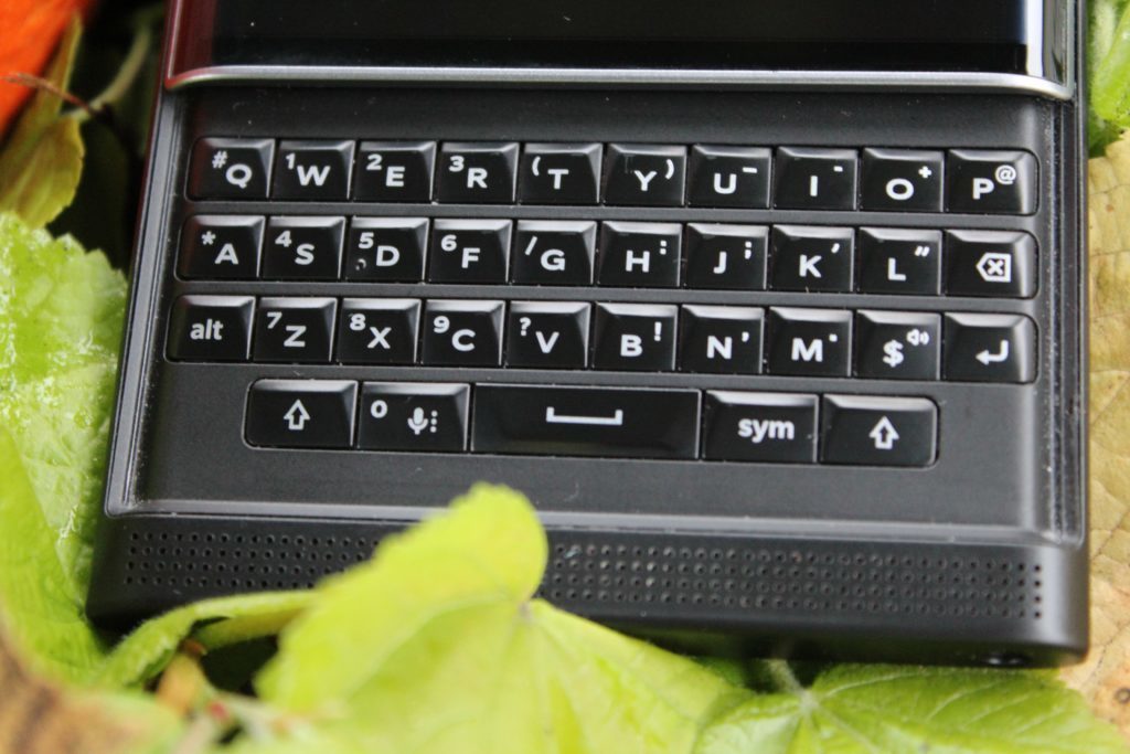 BlackBerry Priv byl výjimečný svou klávesnicí