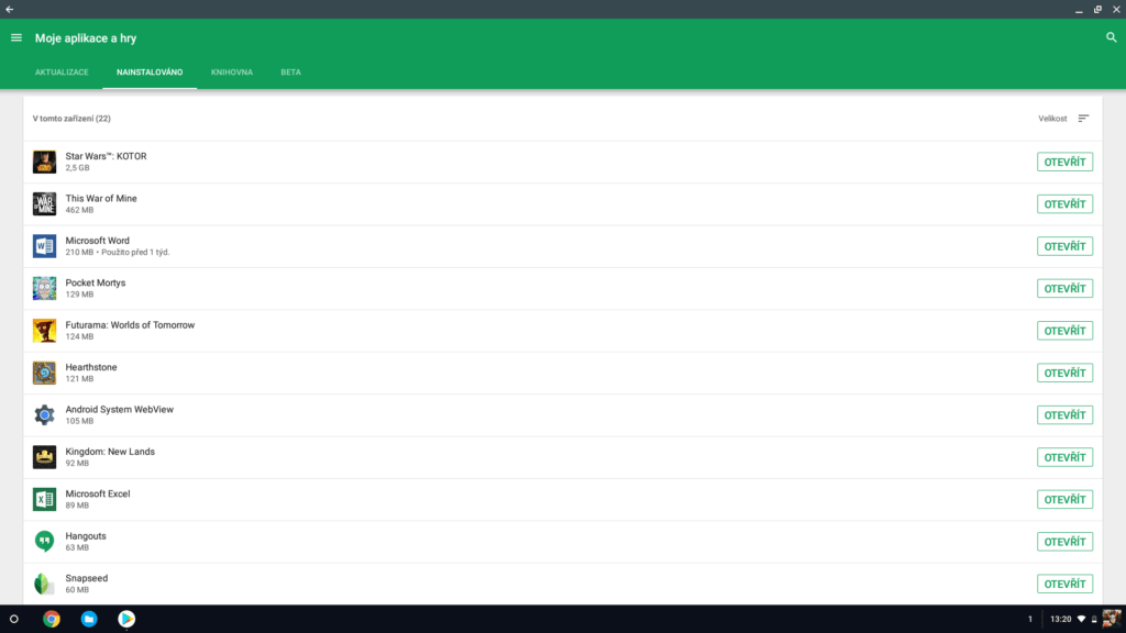 Chromebook android aplikace google play 3