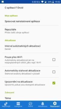 F-droid aplikace repozitar open source (3)