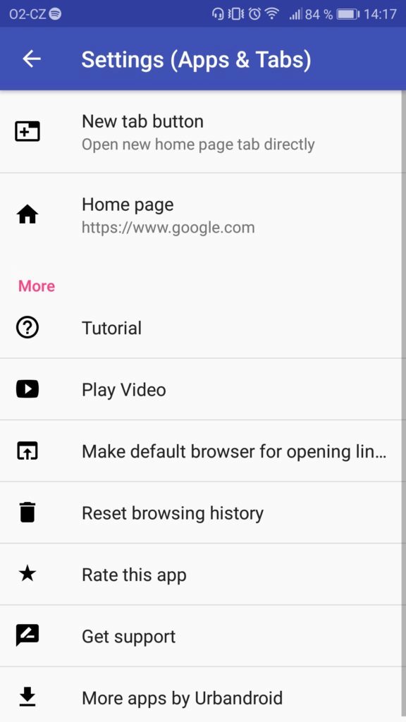 Google Chrome karty rozdeleni tip 8