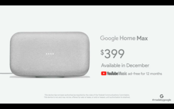 Google Home Max chytry reproduktor