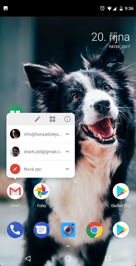 Lawnchair Launcher nastaveni 11