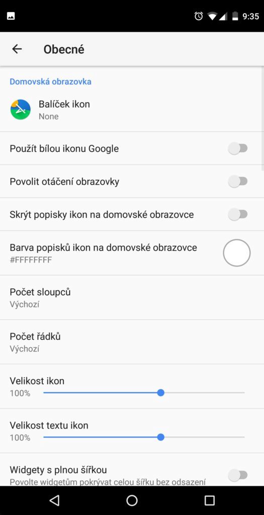 Lawnchair Launcher-nastaveni-7