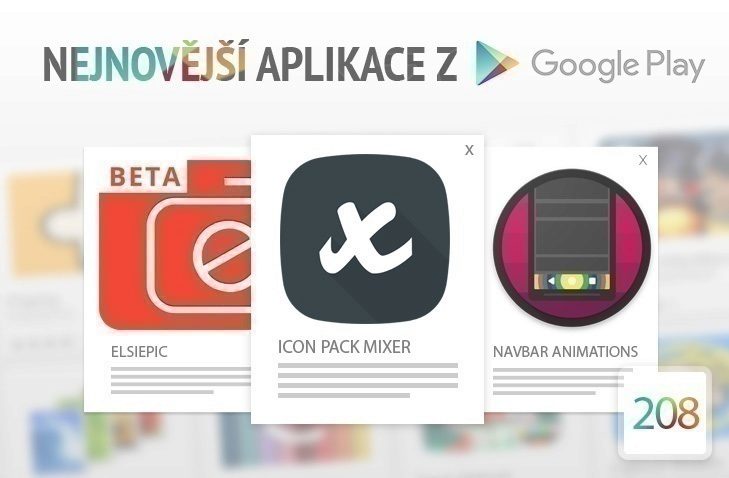 Nejnovější aplikace z Google Play 208 namíchejte si svůj balíček ikon