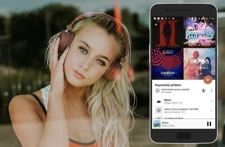 Posloucháte hudbu z mobilu