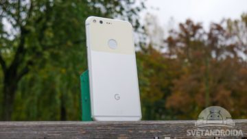 Recenze Google Pixel konstrukce zadni strana 1