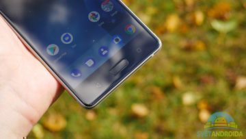 Telefon Nokia 8 konstrukce senzorova tlacitka