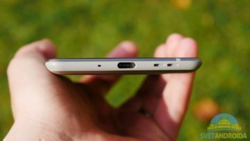 Telefon Nokia 8 konstrukce usb c