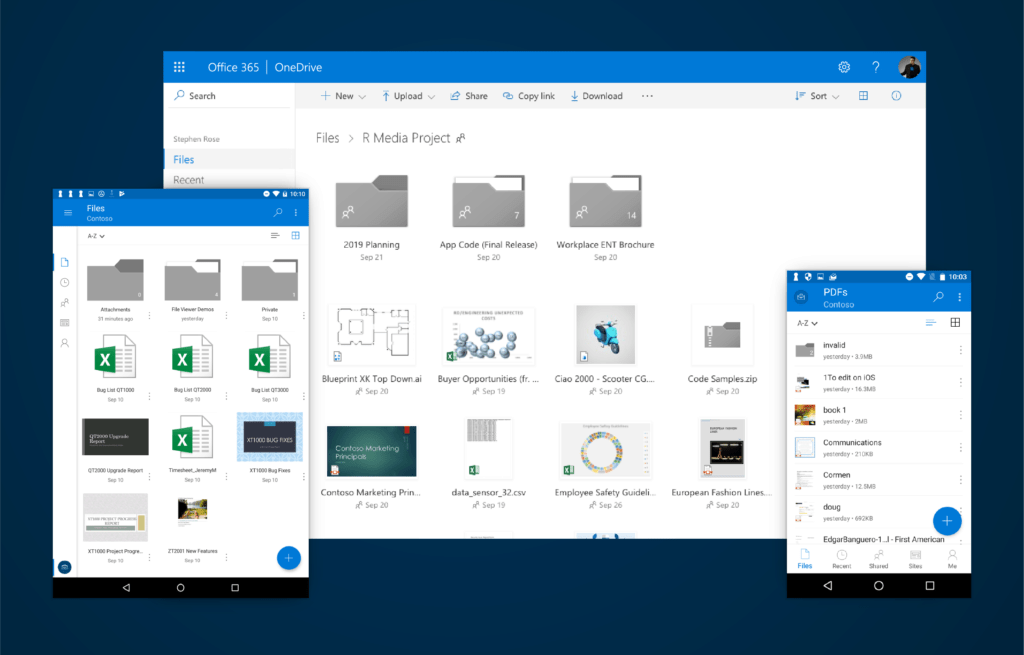 microsoft onedrive aktualizace