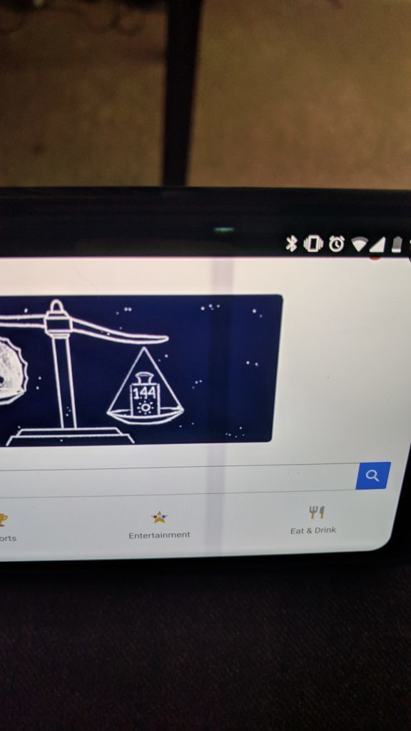 pixel 2 xl displej chyba