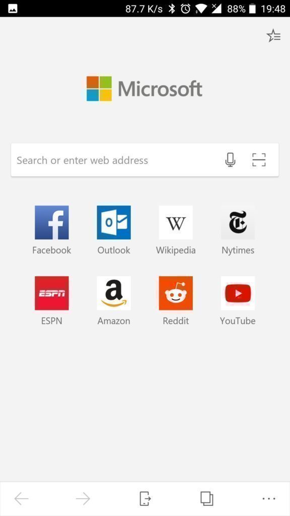 prohlizec edge android