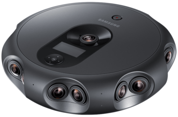 Samsung představil novou 360 kameru: Má celkem 17 objektivů