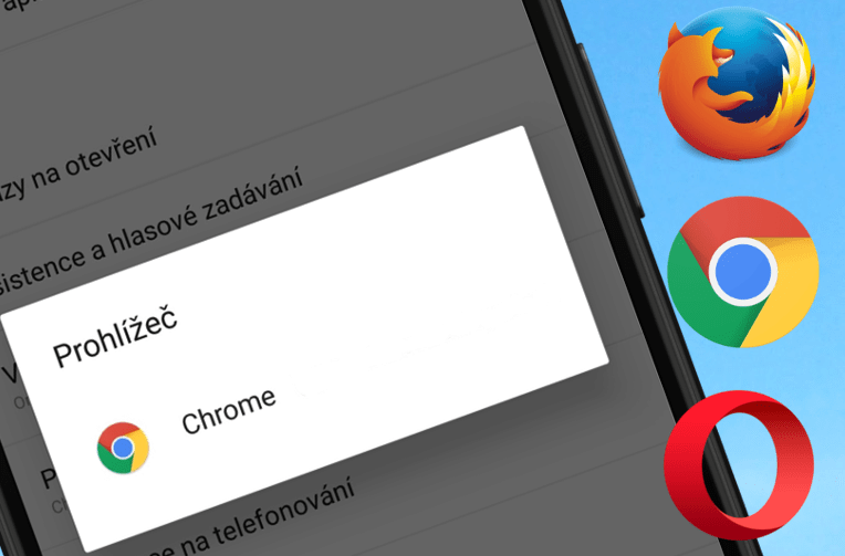 výchozí aplikace android změna