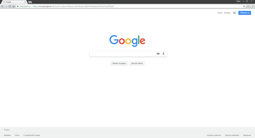 vyhledaveni oblast google