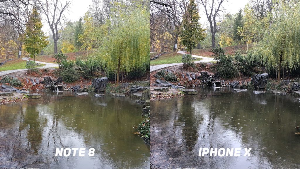 Foto test Samsung Galaxy Note8 vs. Apple iPhone X-priroda-1