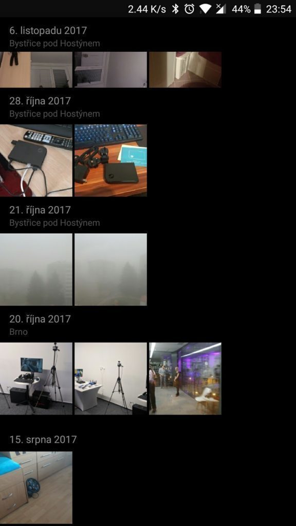 Galerie na OnePlus telefonech
