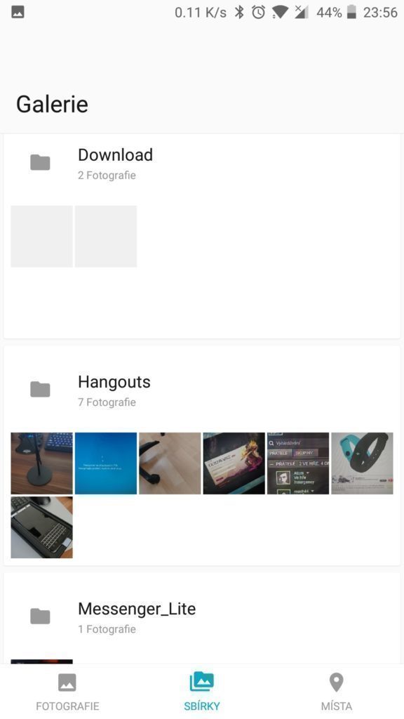 Galerie na OnePlus telefonech