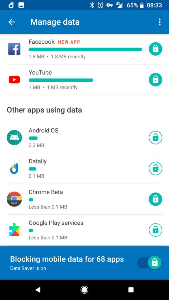 Google Datally 3