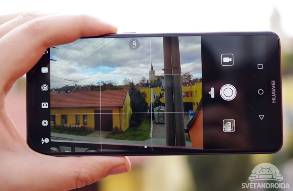Huawei Mate 10 Pro fotoaparát