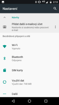 Motorola Moto G5S Plus nastavení