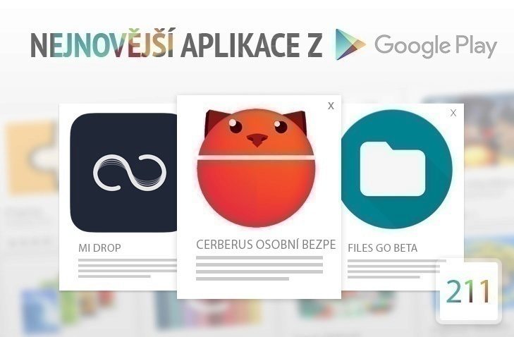 Nejnovější aplikace z Googl