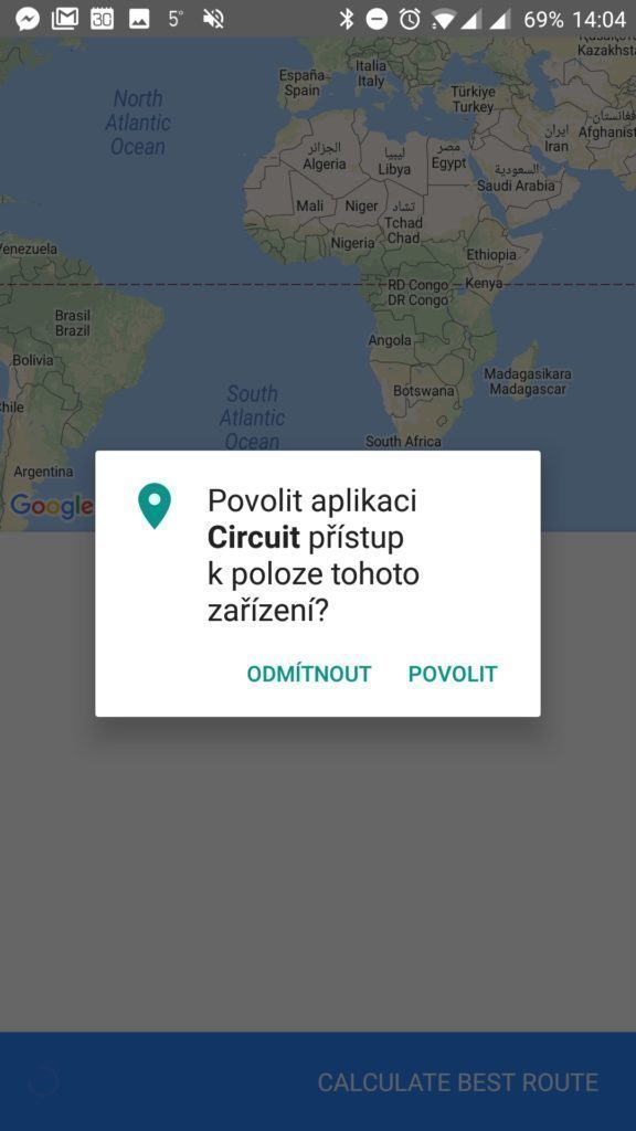 Požadavek na přístup