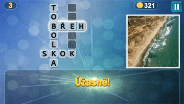 První verze Pixwords měla pro každou část tajenky jeden obrázek