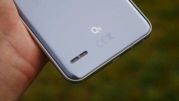 Recenze LG Q6-konstrukce-reproduktor