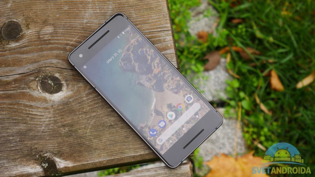 Telefon Google Pixel 2-konstrukce-predni strana-5