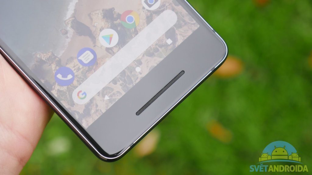 Telefon Google Pixel 2-konstrukce-reproduktor