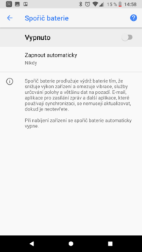 Telefon Google Pixel 2-vydrz baterie