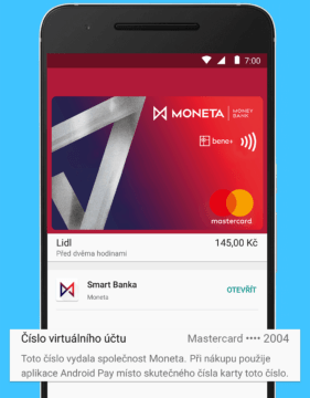 android pay platba ceska republika