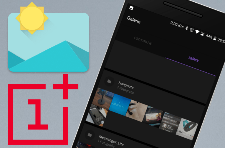 galerie na oneplus aktualizace