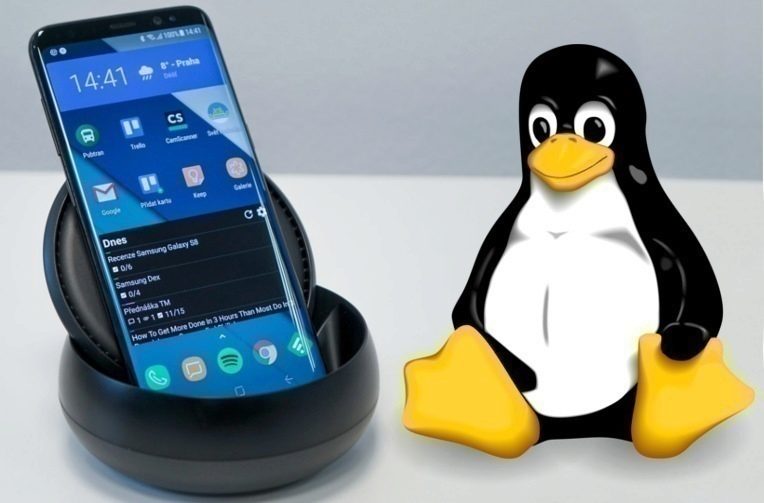 linux na galaxy samsung dex